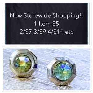 NEW Geometric Stud Earrings